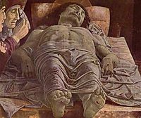 The Dead Christ (Lamentation of Christ), 1478, mantegna
