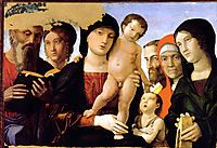 The Holy Family, 1485, mantegna