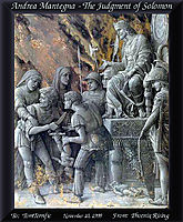 The Judgment of Solomon, mantegna