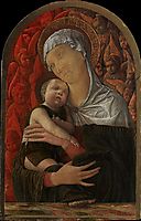 Madonna and Child with Seraphim and Cherubim, c.1460, mantegna