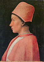 Portrait of Francesco Gonzaga, c.1461, mantegna