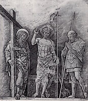 The Resurrection of Christ, mantegna