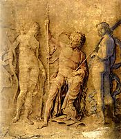 Three deities, mantegna