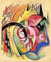 Coloful Flowers (Abstract Forms), c.1914, marcfrantz