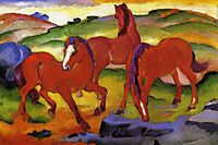 Grazing Horses IV (The Red Horses), marcfrantz