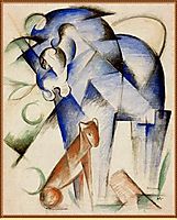 Horse and dog, 1913, marcfrantz