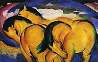 Little Yellow Horses, 1912, marcfrantz
