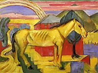 Long Yellow Horse, 1913, marcfrantz
