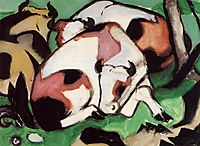 Resting Cows, 1911, marcfrantz
