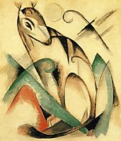 Seated Mythical Animal, 1913, marcfrantz