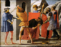 Martyrdom of San Giovanni Battista, 1426, masaccio