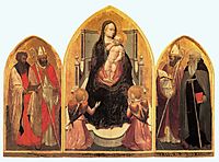 St. Juvenal Triptych, 1422, masaccio