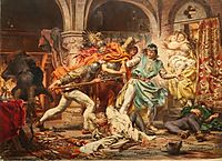 Death of King Przemysl II, matejko