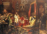 Death of Sigismund Augustus at Knyszyn, matejko