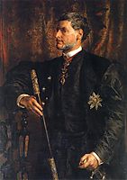 Portrait of Alfred Potocki , 1879, matejko