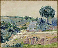 At sunrise in a valley, Brittany, 1916, maufra