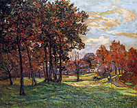 Autumn Landscape at Goulazon, 1900, maufra
