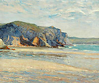 The Beach at Morgat, Finistere, 1899, maufra