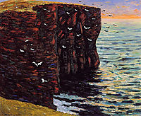 The Black Cliffs at Thurso, 1895, maufra