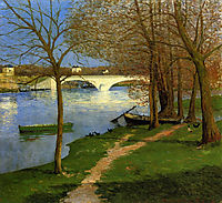 Bridge over the Loire, 1892, maufra