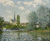 The church at Little Andelys, maufra