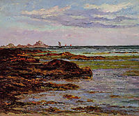 The Coastline in Brittany, maufra