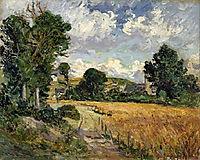 Cornfield in the Valley of Saint-Jean-du-Doigt, maufra