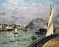 Departure of a Cargo Ship, 1905, maufra