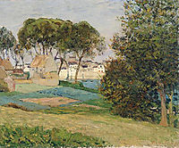 Douarnenez, October landscape, 1896, maufra