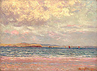 Evening, Morgat Beach, 1902, maufra