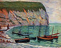 Fishing Boats on the Shore, maufra