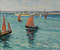In front of the Isle Tudy, maufra