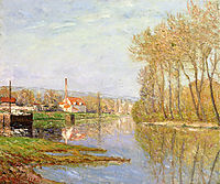 March Sunlight, Port-Marly, 1902, maufra