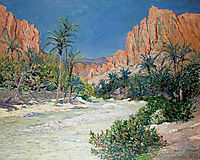 Morning in the Oasis of Alkantra, 1913, maufra