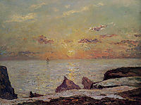 On the Cliffs of Belle Isle on Mer, 1913, maufra