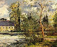 The Ponce Paper Factory on the Edge of the Sathe Woods, 1918, maufra