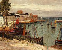 The Port of Sauzon, 1905, maufra