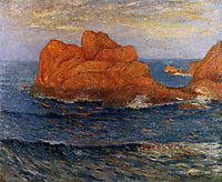 The Red Rocks at Belle Ile, maufra