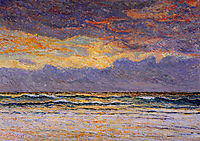 Sunset - Morgat, 1900, maufra