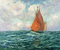 Tuna Boat at Sea, 1907, maufra