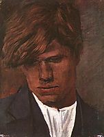 Head of a Boy, 1890, mednyanszky