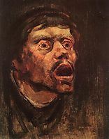 Head of a Tramp, 1896, mednyanszky