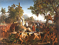 A primeira missa no Brasil, 1861, meirelles