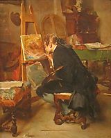 A Painter, 1855, meissonier