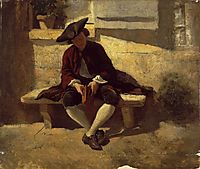 Young Man with a Book, 1860, meissonier