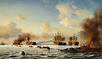The Battle of Grand Port, 1859, melbye