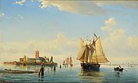 Laguna di Venezia, 1878, melbye
