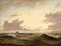 Seascape, 1843, melbye