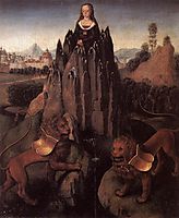 Allegory with a Virgin, 1480, memling
