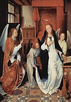 The Annunciation, c.1482, memling